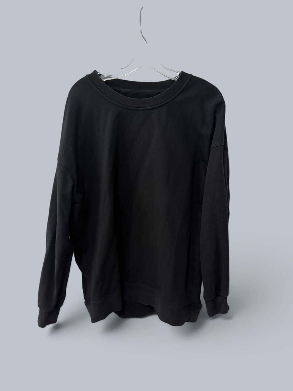 Lululemon Oversized Crew Neck Sweatshirt XL Black